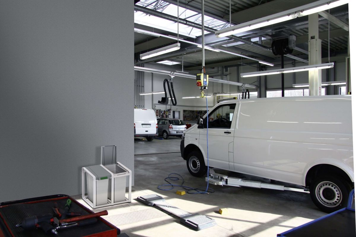 Hailo ProfiLine Öko XL Erweiterungseinheit | Mülltrennsystem | Grau | 38 l Volumen Produktabbildung 5