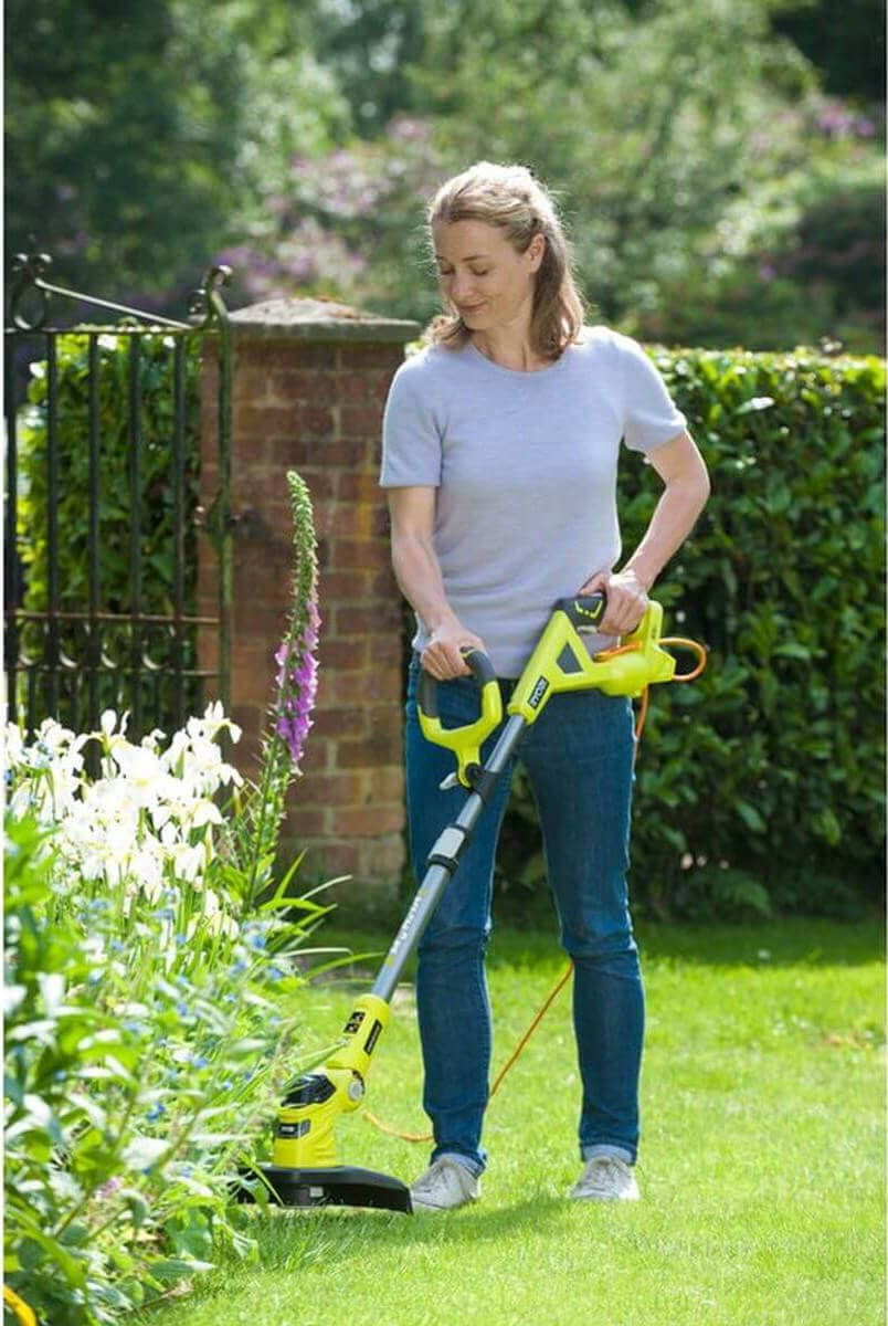Ryobi Hybrid-Rasentrimmer ONE+ Schnittbreite: 25-30 cm | Mit Akku oder Kabel nutzbar RLT1831H25F Produktabbildung 2