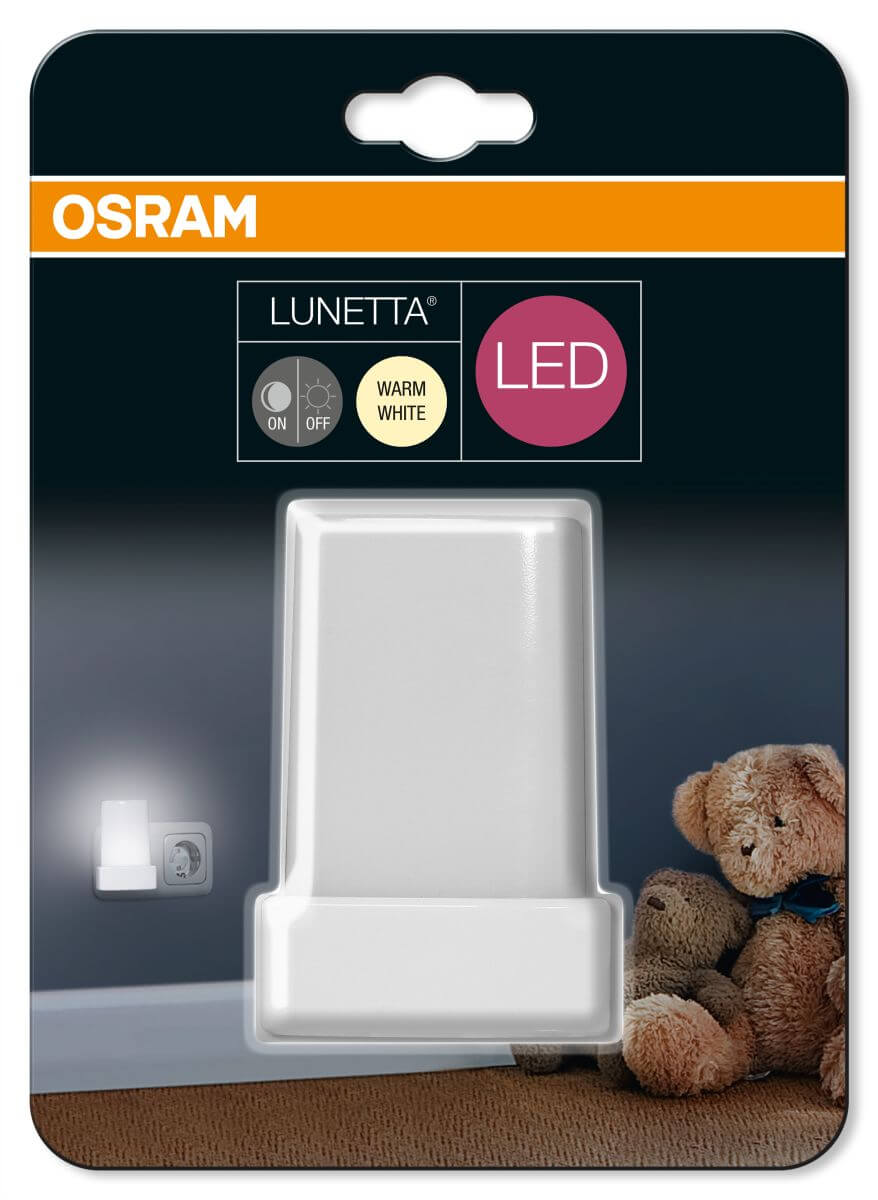 Osram LUNETTA Shine White LED Nachtlicht Steckdose Produktabbildung 4