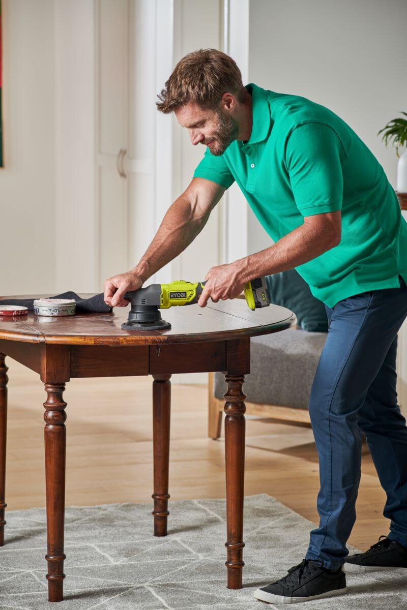 RYOBI Akku Exzenter Polierer PRO ONE+ 18 V, Poliermaschine ideal für Autopflege, ohne Akku, R18P-0 Produktabbildung 8