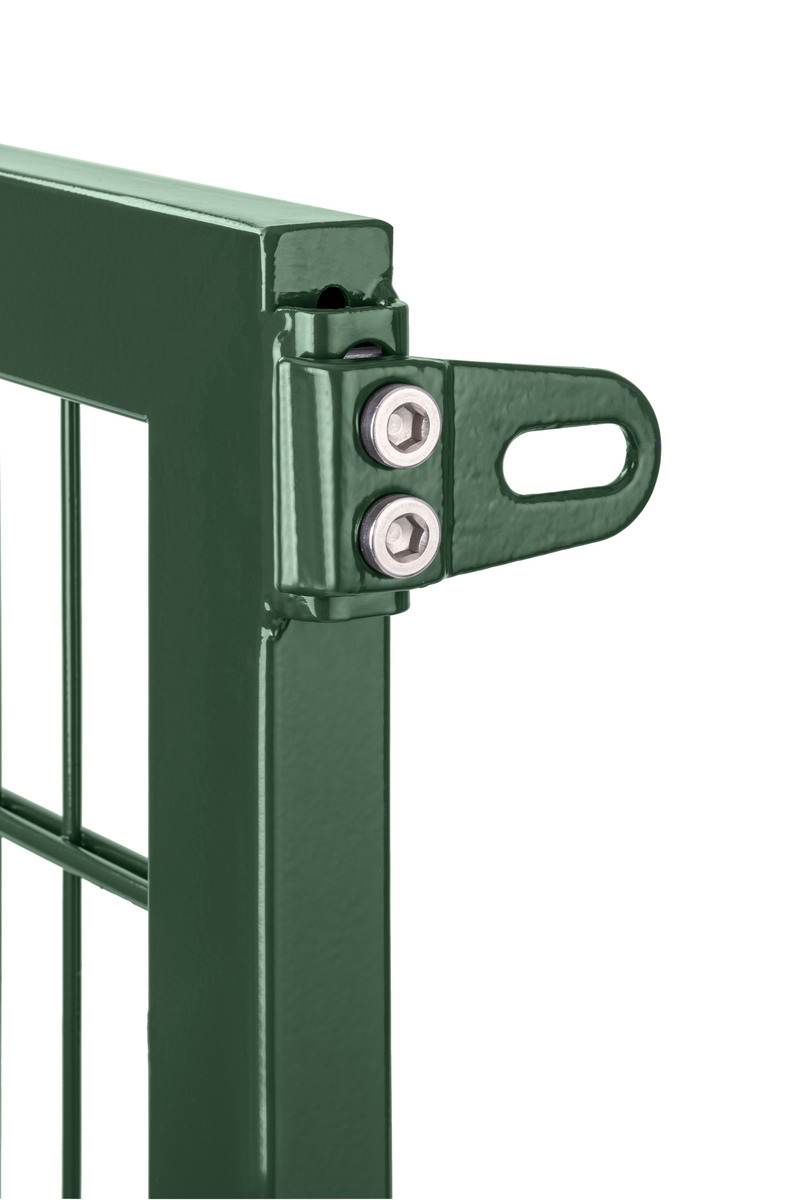 Stabgitter-Doppeltor, Grün,60x40 | 5000x2000 | Pfosten 120x120 Produktabbildung 4