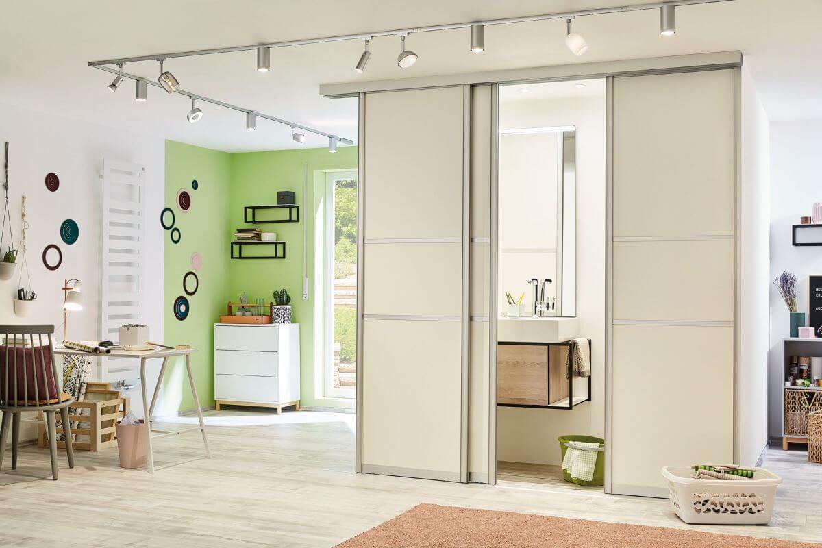 Paulmann URail Set Blossom, 4 x max 10W, G9, 2m Schiene, 4 Spots, 230V Schienensystem, Rauchglas Produktabbildung 4