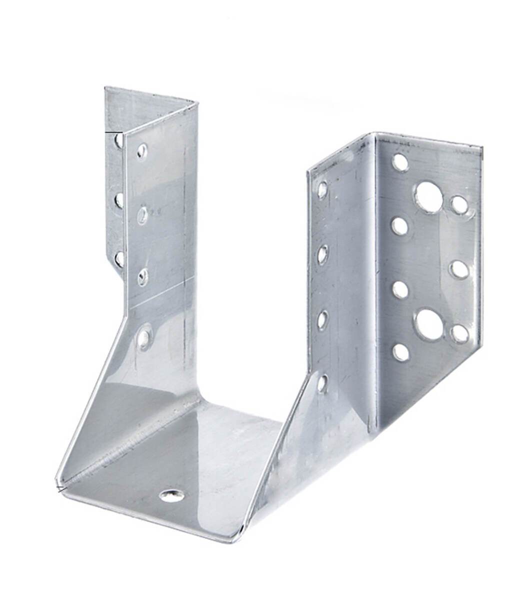 Alberts Balkenschuh Typ A, verzinkt, 160 x 200 mm, Stahl, CE-gekennzeichnet, stabiler Balkenträger Produktabbildung 1