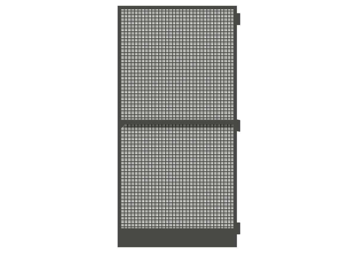 Schellenberg Insektenschutztür PREMIUM, Fliegengitter 100 x 215 cm Anthrazit, Fiberglas, Aluminium Produktabbildung