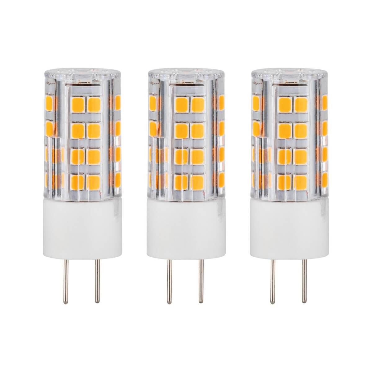 Paulmann LED 3er Set Stiftsockel 3,5W =28W, GY6,35, 300 lm,Warmweiß (2700k), 12 V Produktabbildung 1