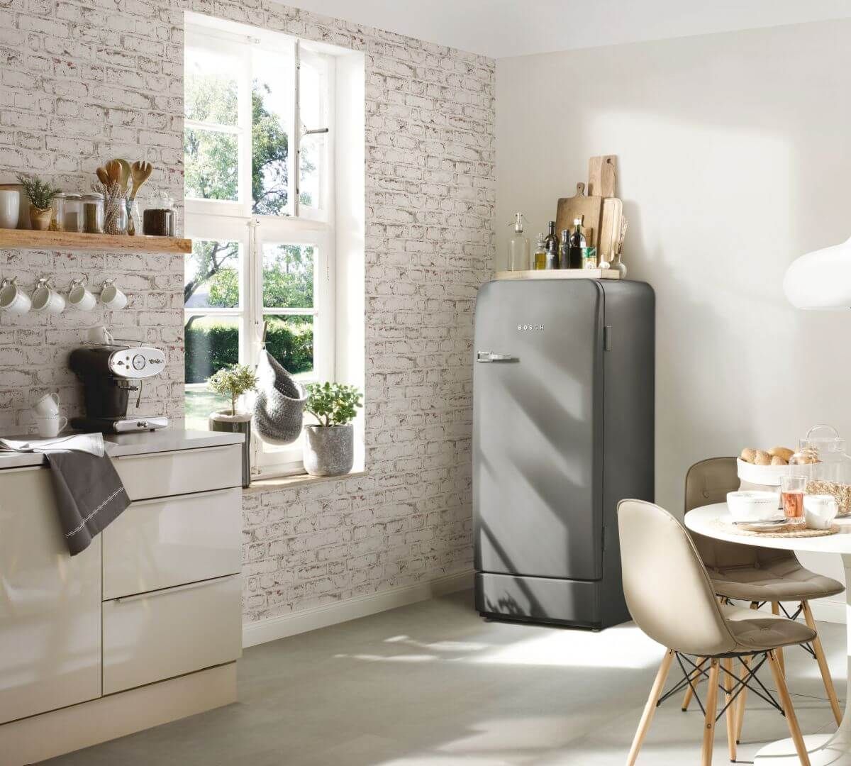 AS Creation Tapete | Steinoptik Beige Rot Weiß | Trendwall Produktabbildung 4