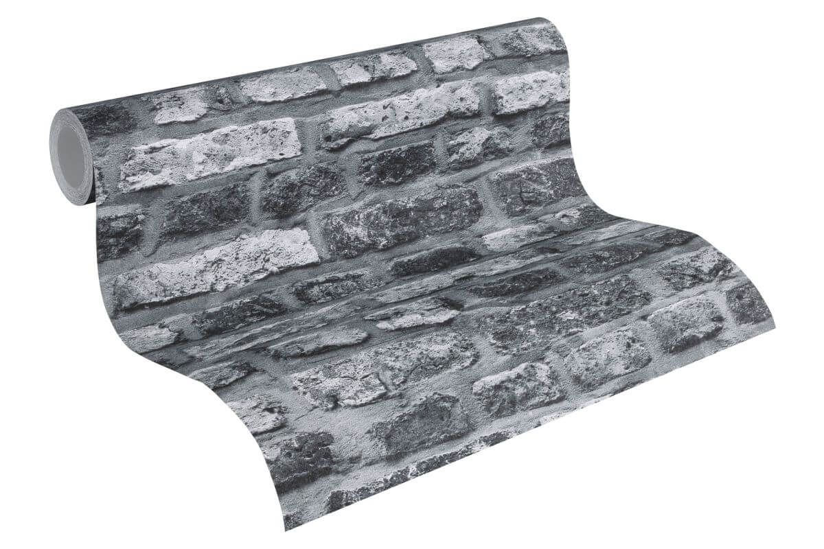 AS Creation Tapete | Steinoptik Grau Schwarz | Il Decoro Produktabbildung 2