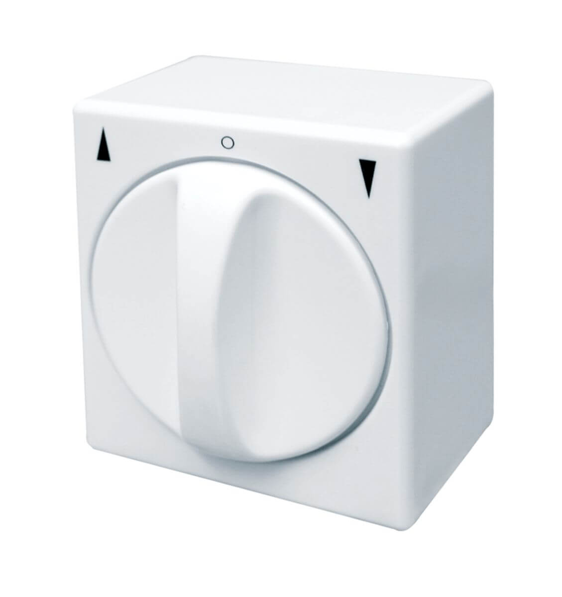 Schellenberg Rolladenschalter Taster, Rast-Knebelschalter Auf- Unterputz weiß, Dreh Rollladensch AP Produktabbildung