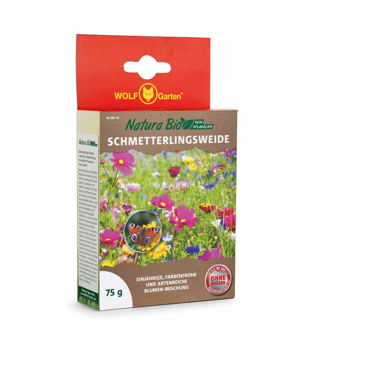 Wolf-Garten Saatgut Natura Bio Schmetterlingsweide Wildblumenmischung  Produktabbildung 1
