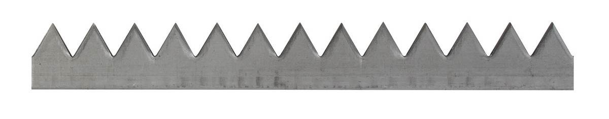 Alberts Zackenleiste,roh,z.Anschweißen,2000x45 Produktabbildung