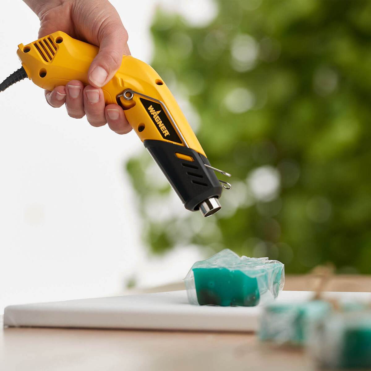 WAGNER Heißluftpistole FURNO 100 mit 350 W, 2 Stufen 230° & 360°, Heißluftgebläse, Heißluftfön Produktabbildung 6