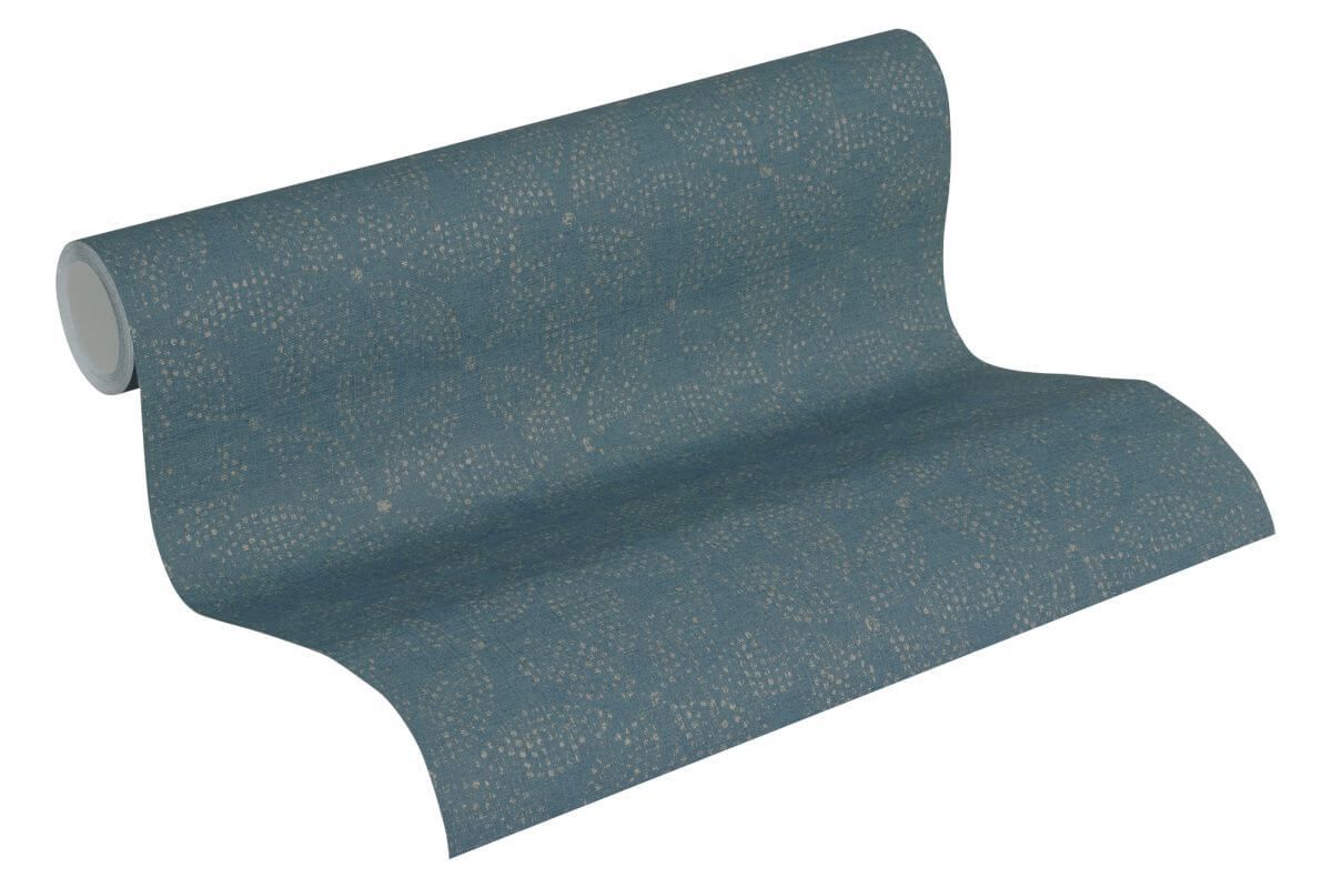 AS Creation Tapete | Geometrisches Muster Blau Metallic | Ethnic Origin Produktabbildung 2