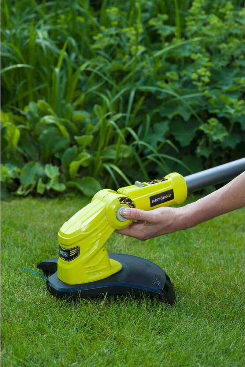 Ryobi Vorteilspaket Teleskop Akku-Rasentrimmer mit Akku | ONE+ 18 V OLT1832 | Schnittbreite 25-30 cm Produktabbildung 5