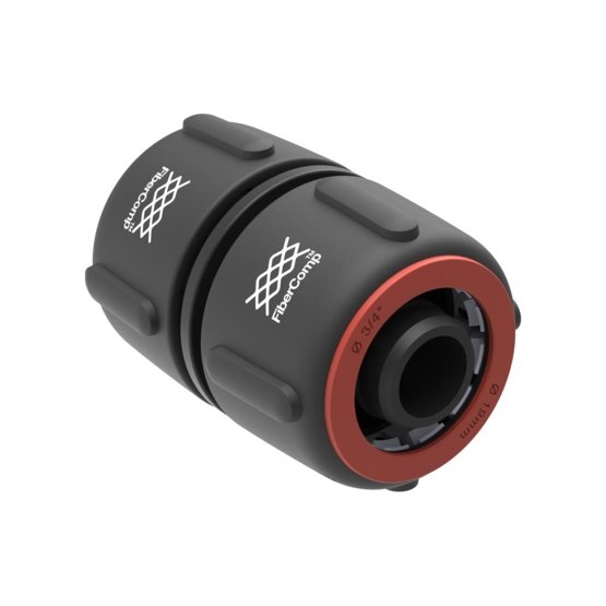 Fiskars FiberComp Schlauchreparator Ø 19 mm 3|4", Schlauchverbinder, frostbeständig, Snap-On|Off Produktabbildung