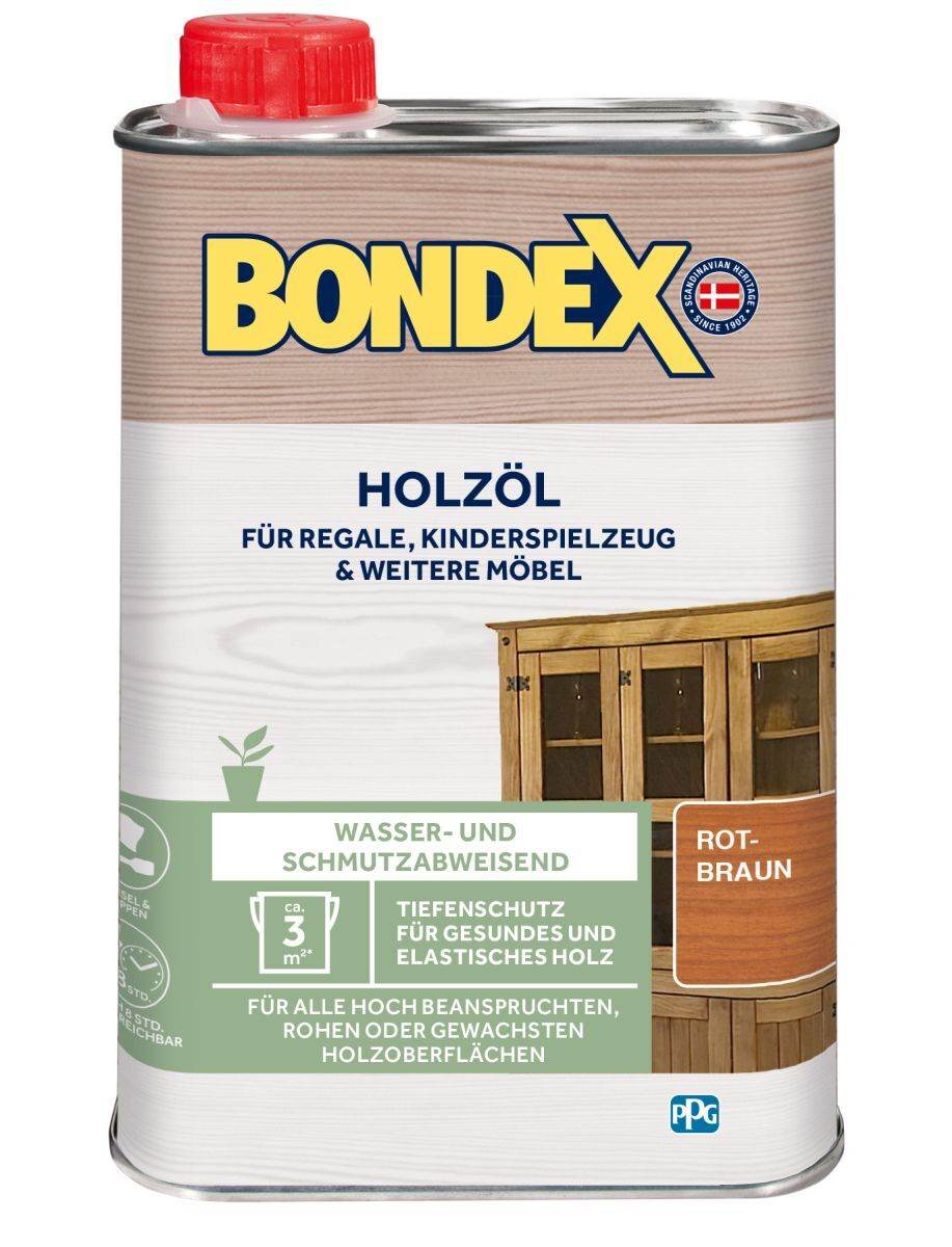 BONDEX Holzöl 0,25-0,75L, Holzpflege, Auffrischung Produktabbildung