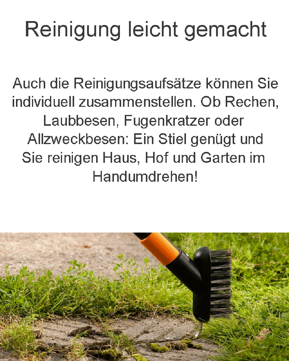 Fiskars QuikFit Konfigurator | Stecksystem zusammenstellen Produktabbildung 5