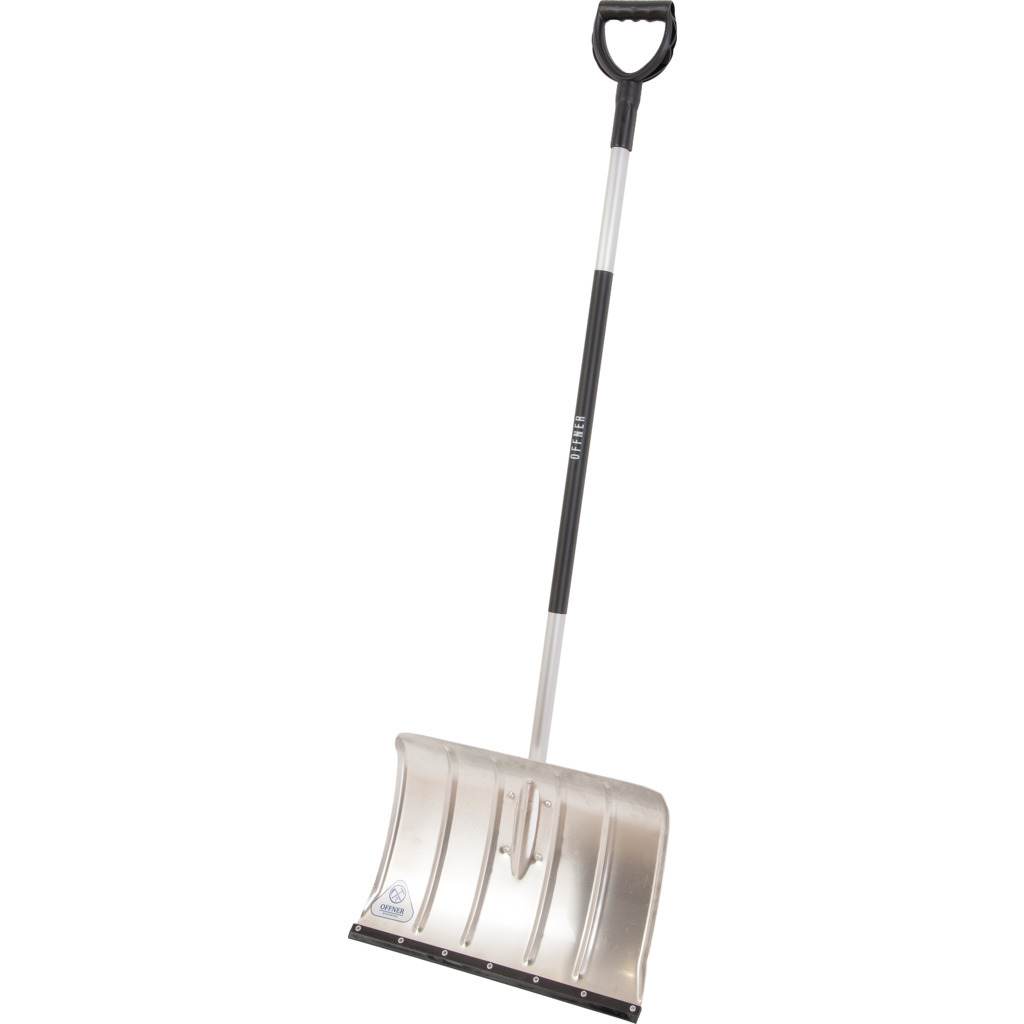 Offner Aluminium Schneeschieber A100FLAST, 50 cm, mit Flüsterkante Produktabbildung