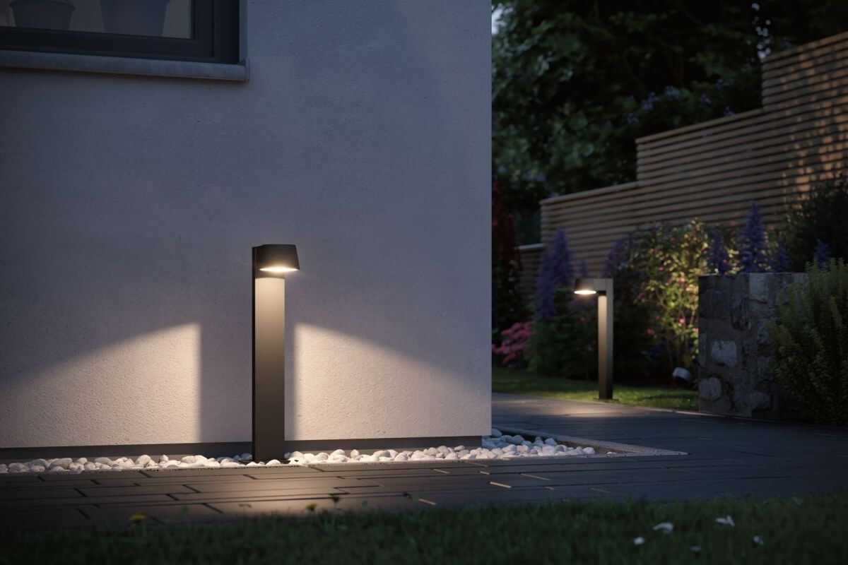 Paulmann LED Outdoor Pollerleuchte Capea, 6 W, IP44, 3000 K, Warmweiß Produktabbildung 6
