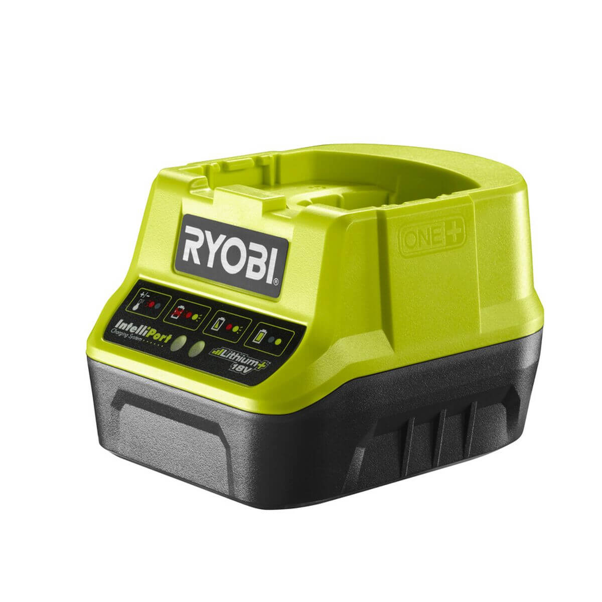 Ryobi Schnellladegerät ONE+ RC18120 | Ladegerät für alle 18 V ONE+ Akkus Produktabbildung