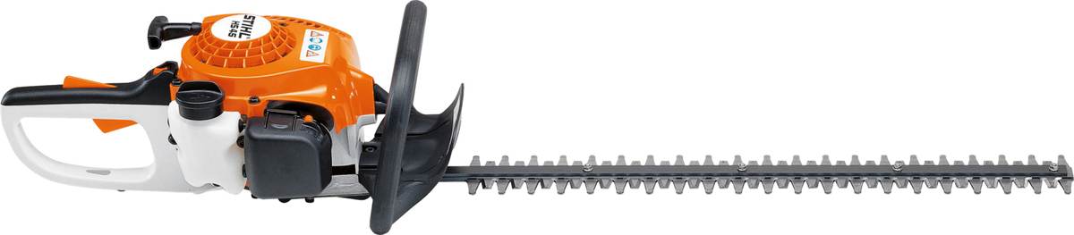 STIHL Benzin-Heckenschere HS 45, Hubraum 27.2 cm³, Schnittlänge 60 cm, Benzinheckenschneider Produktabbildung