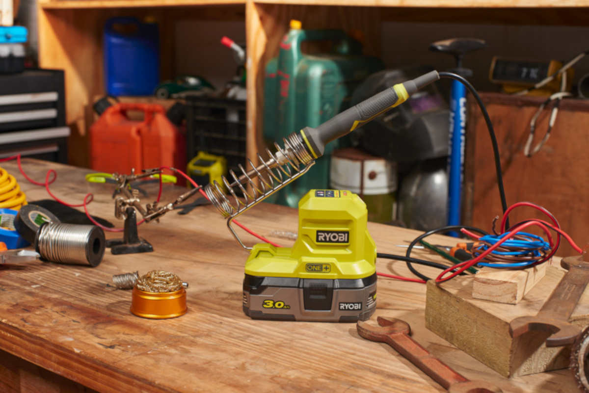 Ryobi Akku-Lötkolben One+ 18 V, ohne Akku R18SOI-0 Produktabbildung 4