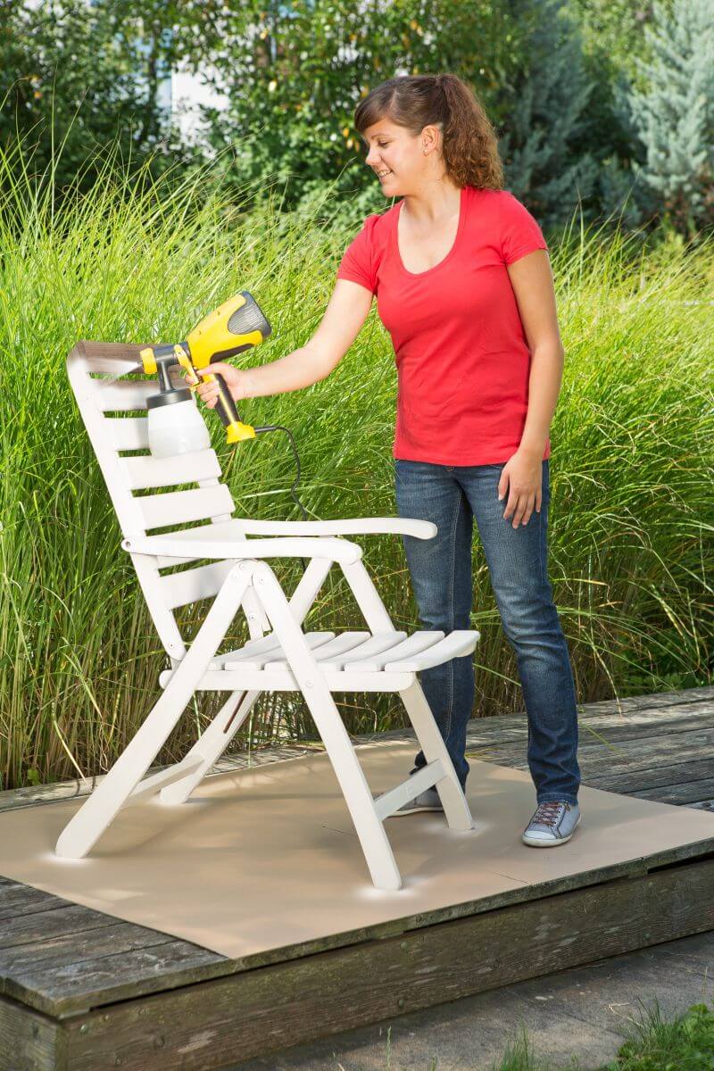 WAGNER W 100 Farbsprühsystem für Lacke & Lasuren | Farbspritzgerät für Holz & Metall Produktabbildung 6