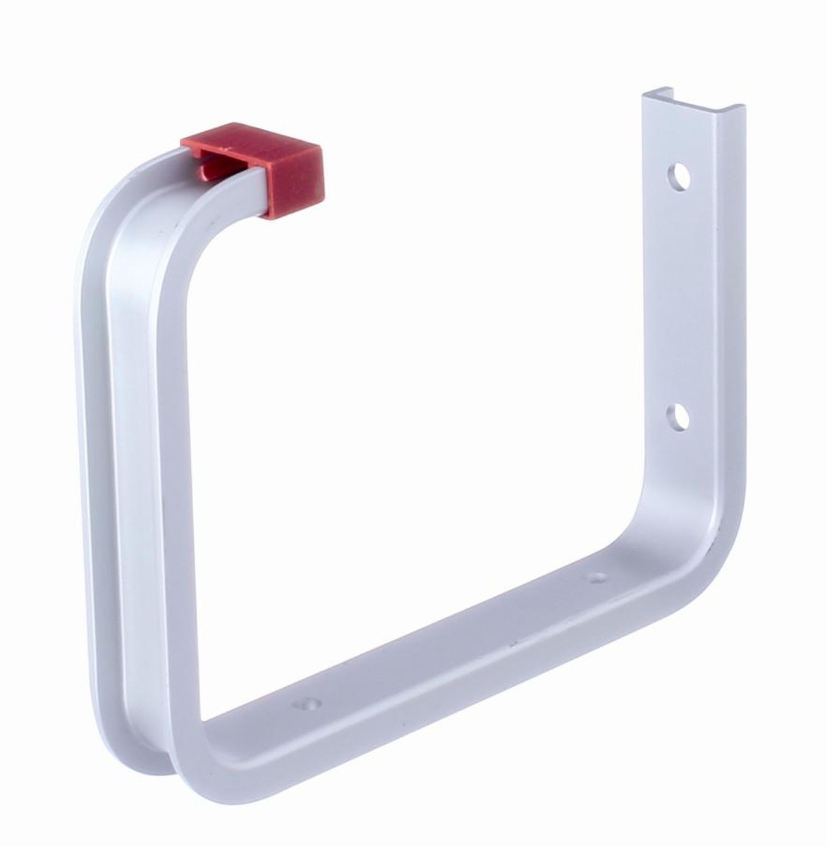 Alberts Deckenhaken Aluminium, abgewinkelt, 160 x 100 mm, belastbar bis 15 kg, robust, langlebig Produktabbildung 1