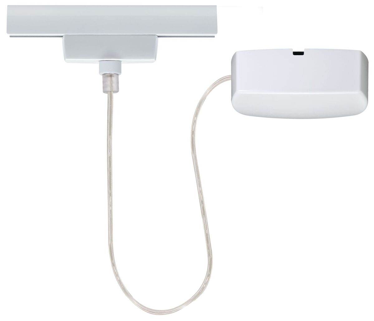 Paulmann URail Einspeisung, Schienensystem Zubehör, 230V, Metall, inkl 2 Endkappen, Weiß Produktabbildung