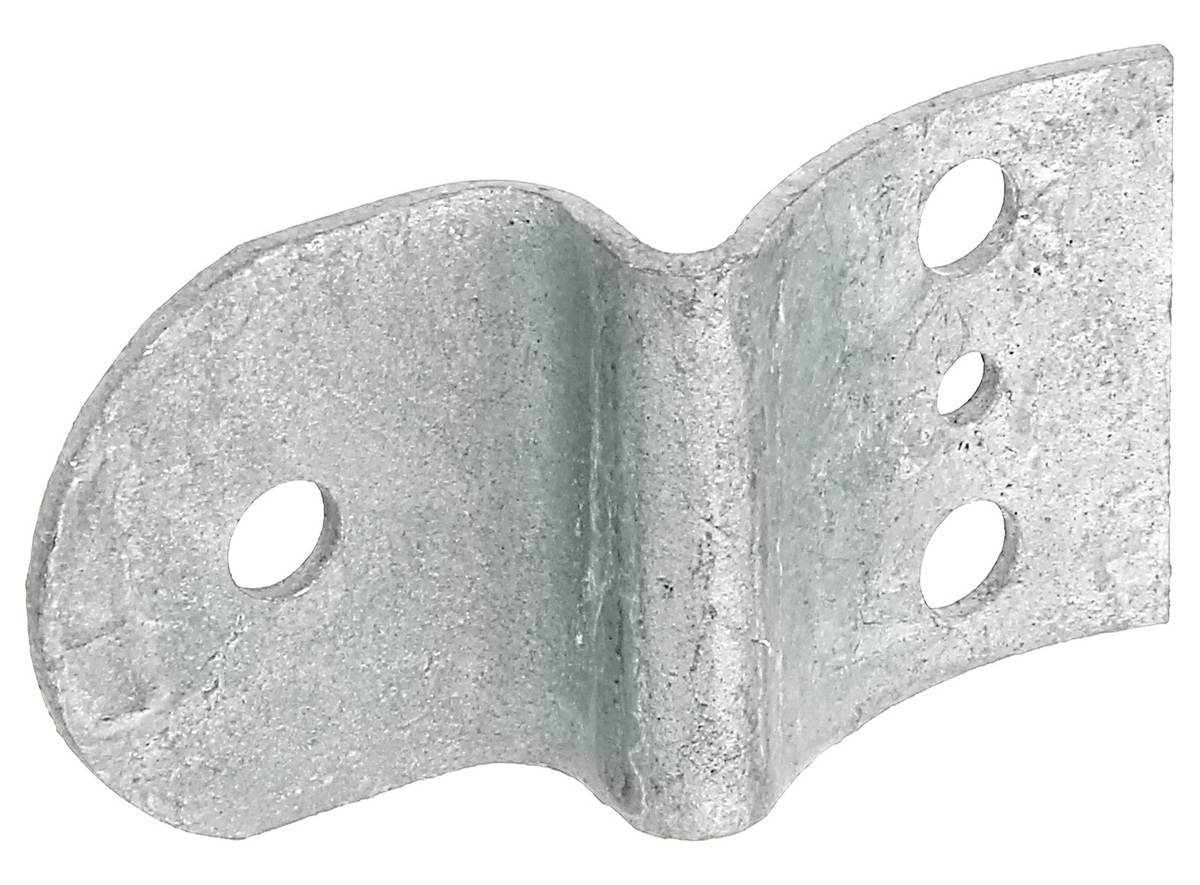 Alberts ZaunRiegelbeschlag 40 x 78 mm, für Ø 80 mm Produktabbildung 1