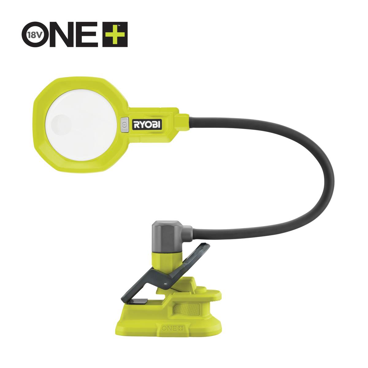 Ryobi Akku-LED-Lupenleuchte 18 V ONE+, 400 lm, 2,25-fache Vergrößerung | RML18-0 | ohne Akku Produktabbildung