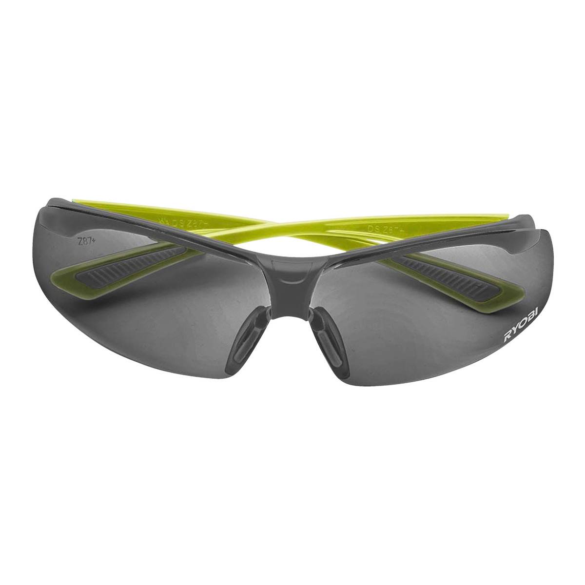 Ryobi Sicherheitsbrille dunkel getönt, Polycarbonat, Z87, UV Schutz, Antibeschlag, RSGT02 Produktabbildung