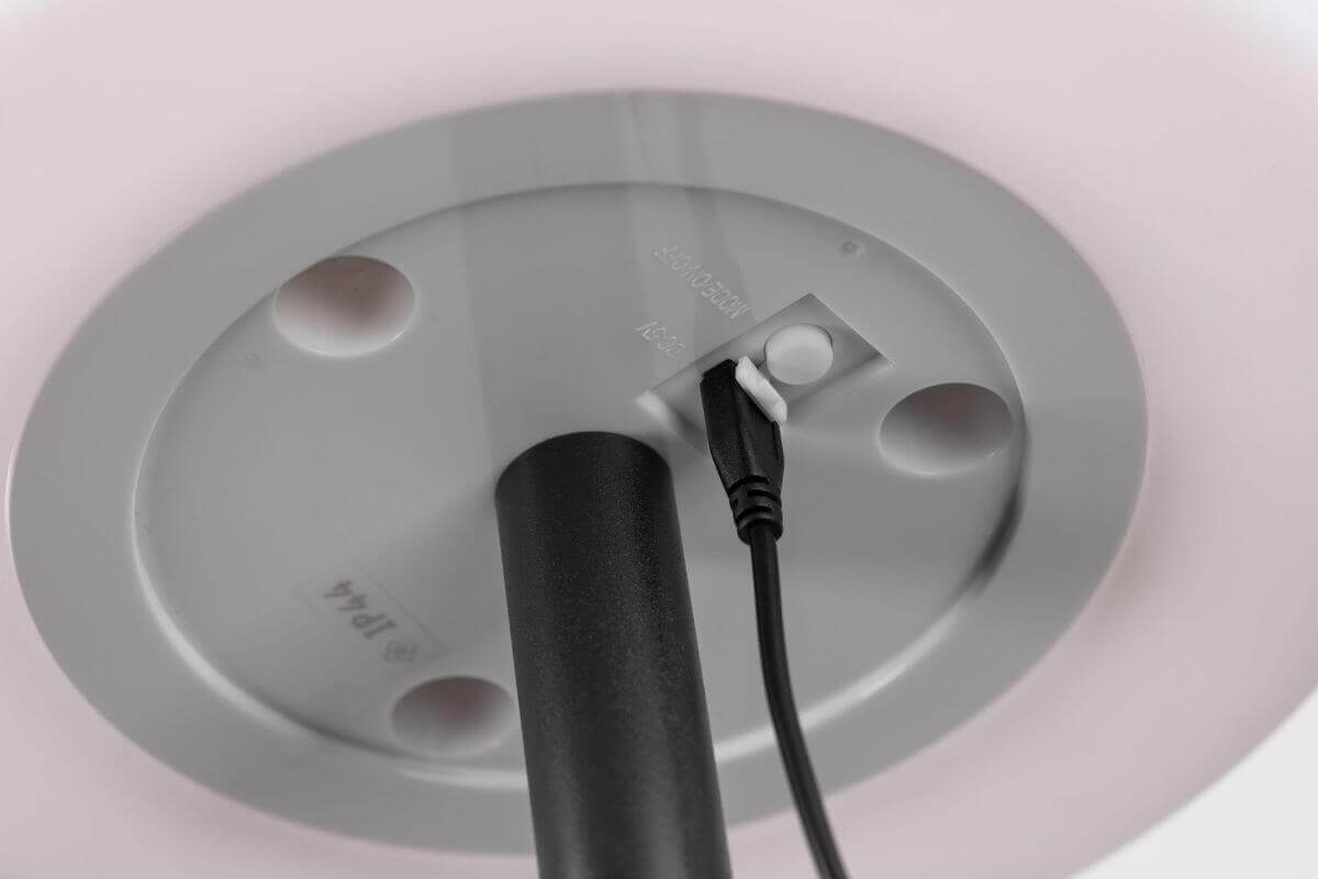 Paulmann Mobile Outdoor Stehleuchte Placido, IP44, dimmbar, Akkubetrieb, Warmweiß Produktabbildung 5