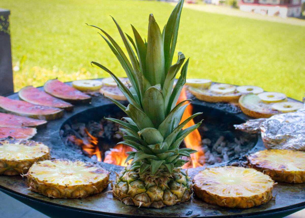Feu du Jardin Gartenfeuer FYRO 80, rost oder schwarz, Edelstahl, Feuerstelle Grillplatte Feuerplatte Produktabbildung 9