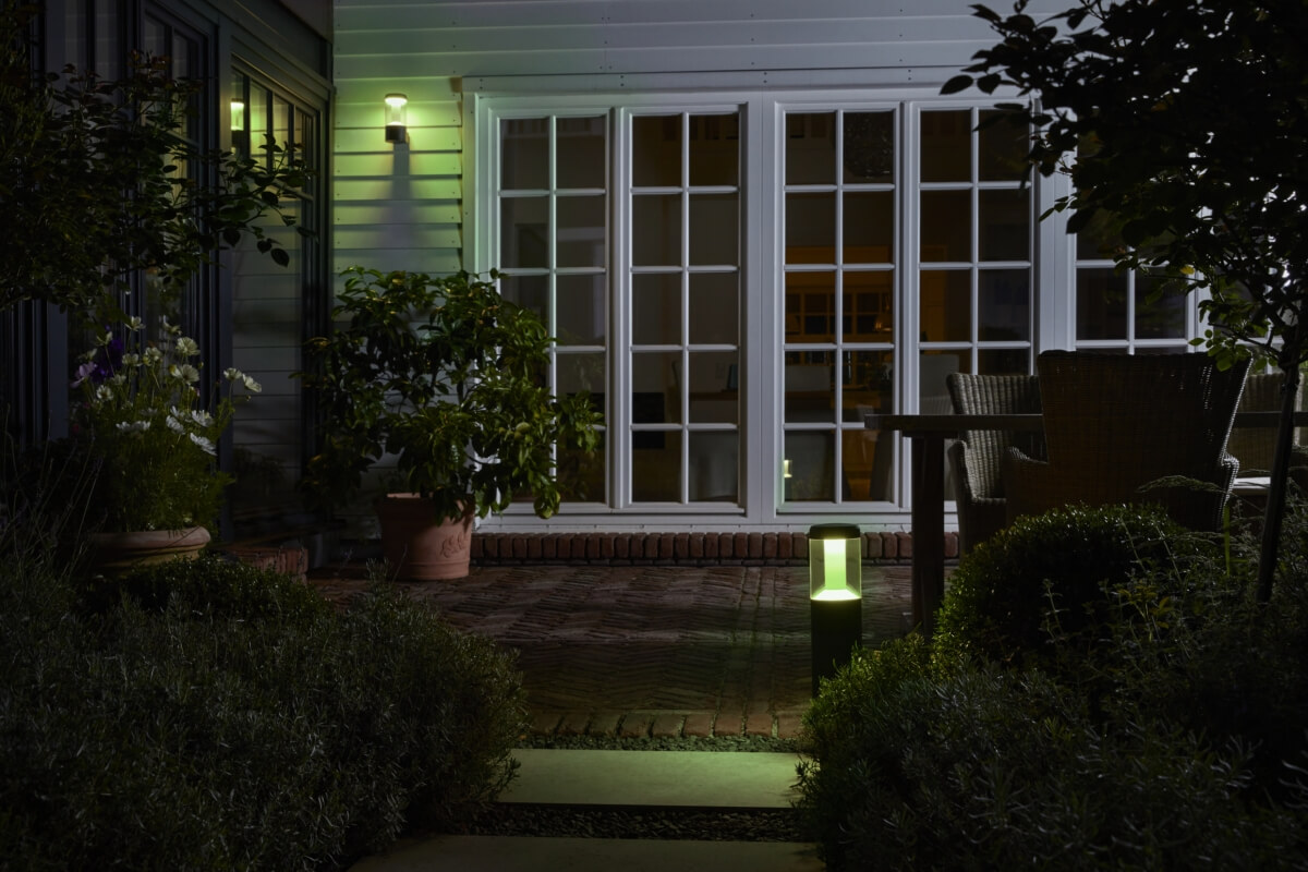 Ledvance SMART+ Outdoor Laterne, 12 W, 650 lm, IP44, 2000-6500K, Dimmbar, RGBW, Wandleuchte Produktabbildung 5