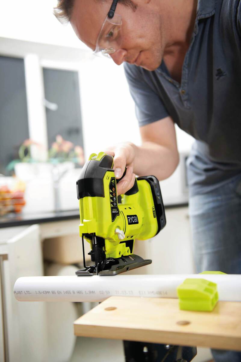 Ryobi Akku-Stichsäge ONE+ 18 V ohne Akku | Ladegerät R18JS-0 Produktabbildung 7
