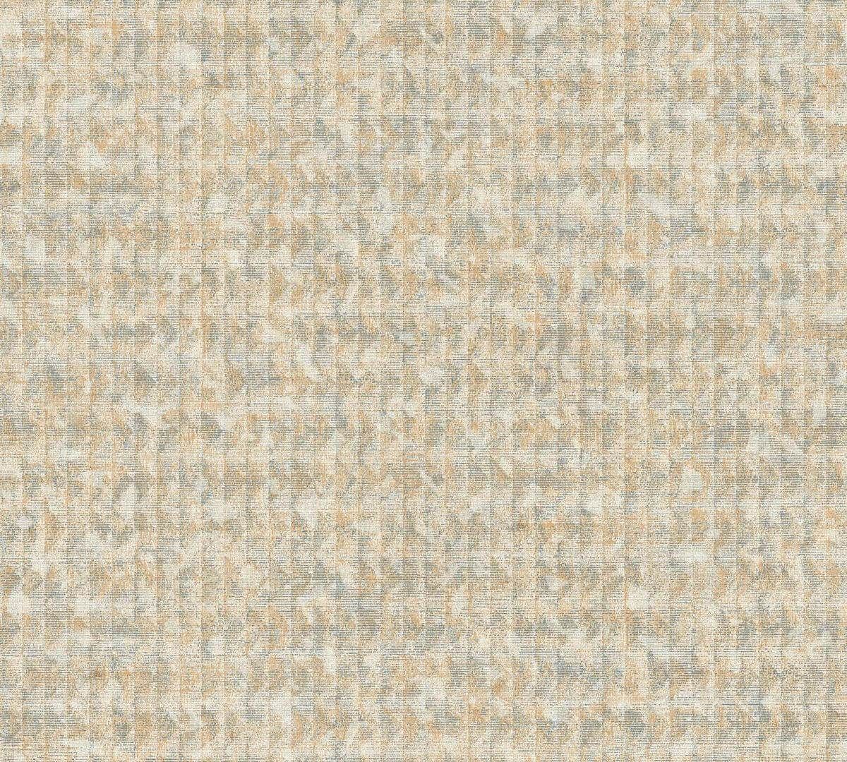 AS Creation Tapete | Geometrisches Muster Grau Beige Metallic | Ethnic Origin Produktabbildung 1