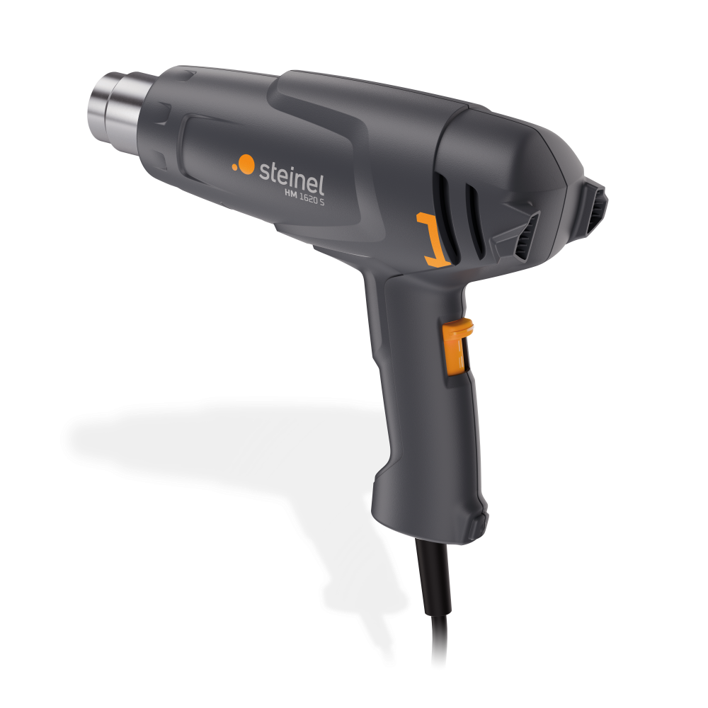 Steinel Heißluftpistole HM 1620 S, 1600 W HeatMatic Heißluftgebläse, 500°C, 450 l|min, 2,2 m Kabel Produktabbildung