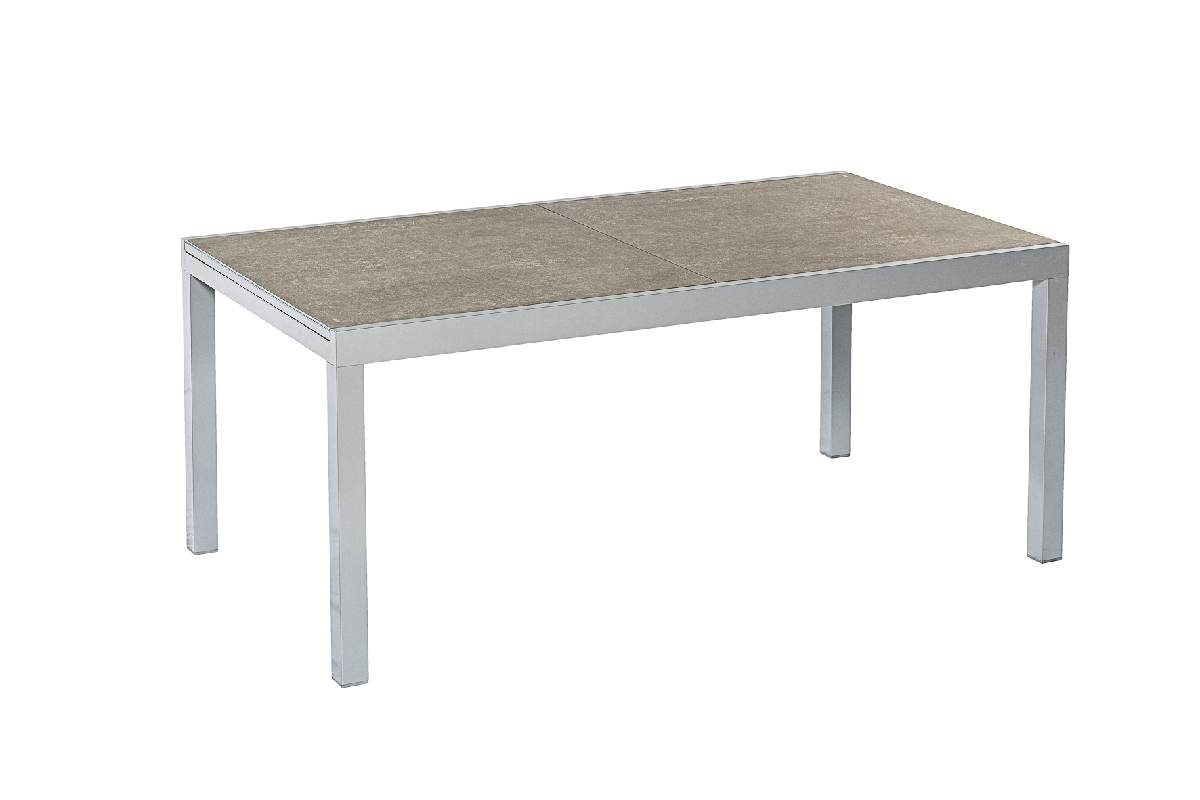 YOURSOL by Merxx Gartenmöbel Set Amalfi di Lusso 8 Personen Semi Ausziehtisch 180-250 cm Steinoptik Produktabbildung 4