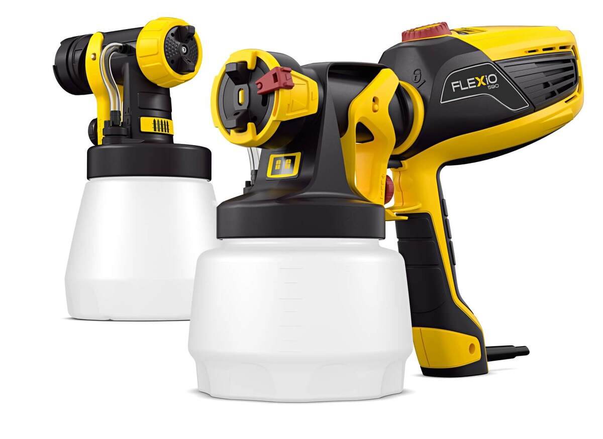 WAGNER Universal Sprayer W590 FLEXiO | Farbsprühgerät | inkl 2 Sprühaufsätzen für Wandfarben, Lacke und Lasuren Produktabbildung