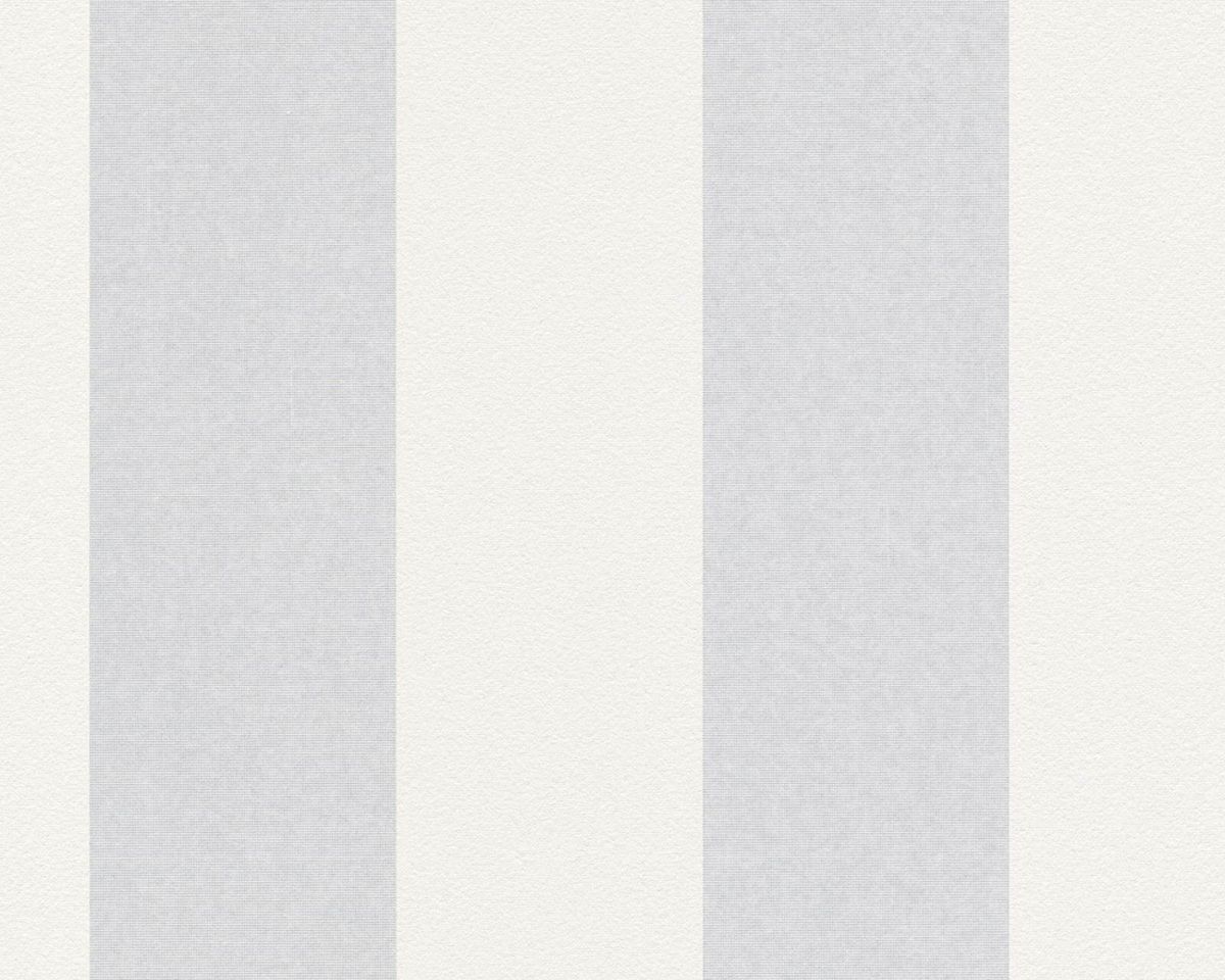AS Creation Meistervlies Pro 2 Weiß: Vlies-Tapete 247513, überstreichbar, Streifen Produktabbildung 1