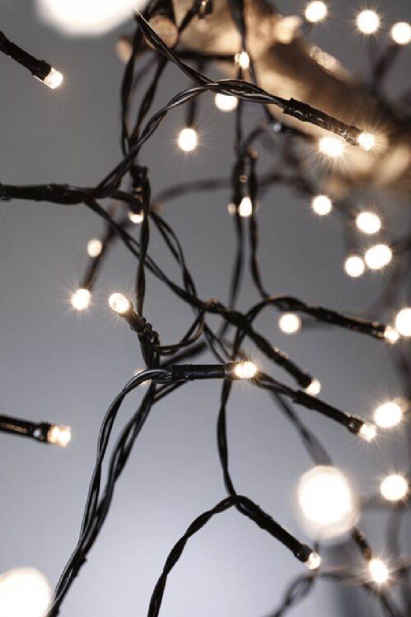 Paulmann Solar LED Lichterkette Aurinka inkl Dämmerungssensor mit 60 oder 200 LEDs | 3000 K | IP44 Produktabbildung 3