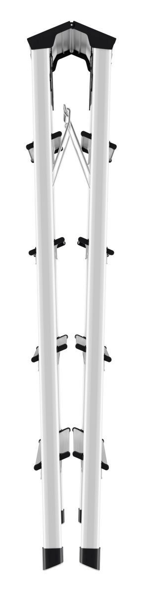 Hailo D60 StandardLine Alu-Sicherheits-Doppelstufenleiter | 5-7 Stufen Produktabbildung 3