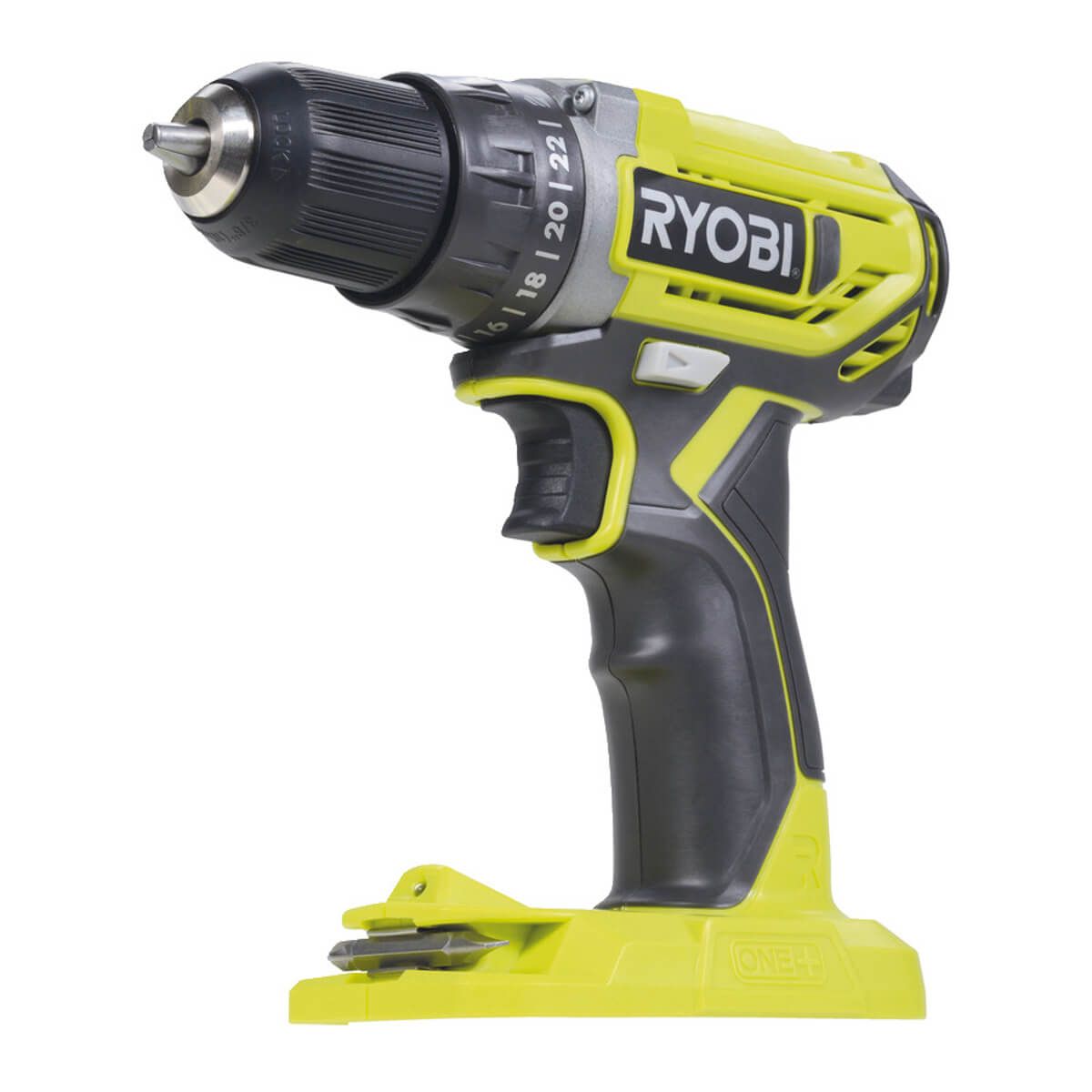 RYOBI  Akku-Bohrschrauber R18DD2-0, 18 V, LED-Beleuchtung + 4,0 Ah Akku + Ladegerät + 1,5 Ah Akku Produktabbildung 4