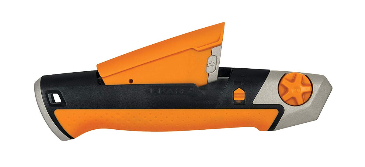 Fiskars CarbonMax Cuttermesser 25 mm | Allzweckmesser Universal Produktabbildung 2