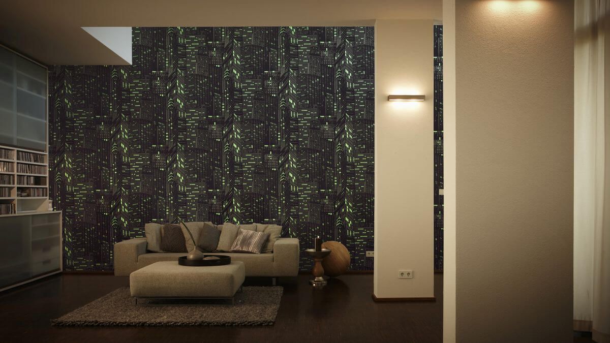 AS Creation Tapete | Kindertapete Metallic Schwarz | Il Decoro Produktabbildung 6