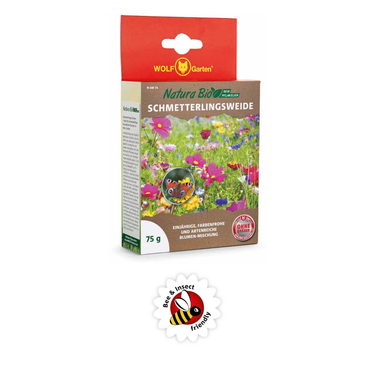Wolf-Garten Saatgut Natura Bio Schmetterlingsweide Wildblumenmischung  Produktabbildung 2