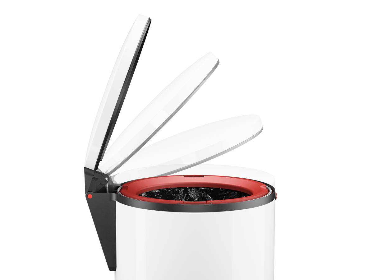 Hailo PURE M Design-Tret-Abfallsammler | 12 l Volumen | Soft Close | verschiedene Farben Produktabbildung 6
