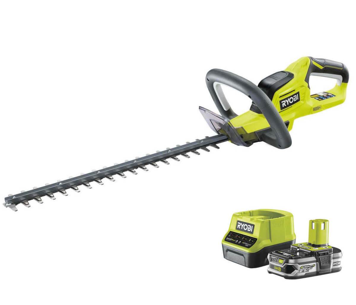 Ryobi Akku-Heckenschere 45 cm Messerlänge | ONE+ 18 V mit Akku + Ladegerät OHT1845 Produktabbildung