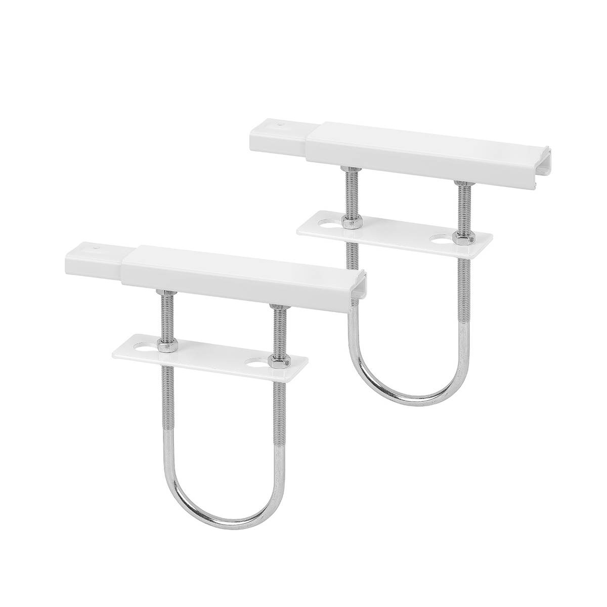 2 x siwitec Heizkörperkonsole weiss 190 x 35 mm, vormontierte Heizkörperkonsole für Rippenheizkörper Produktabbildung