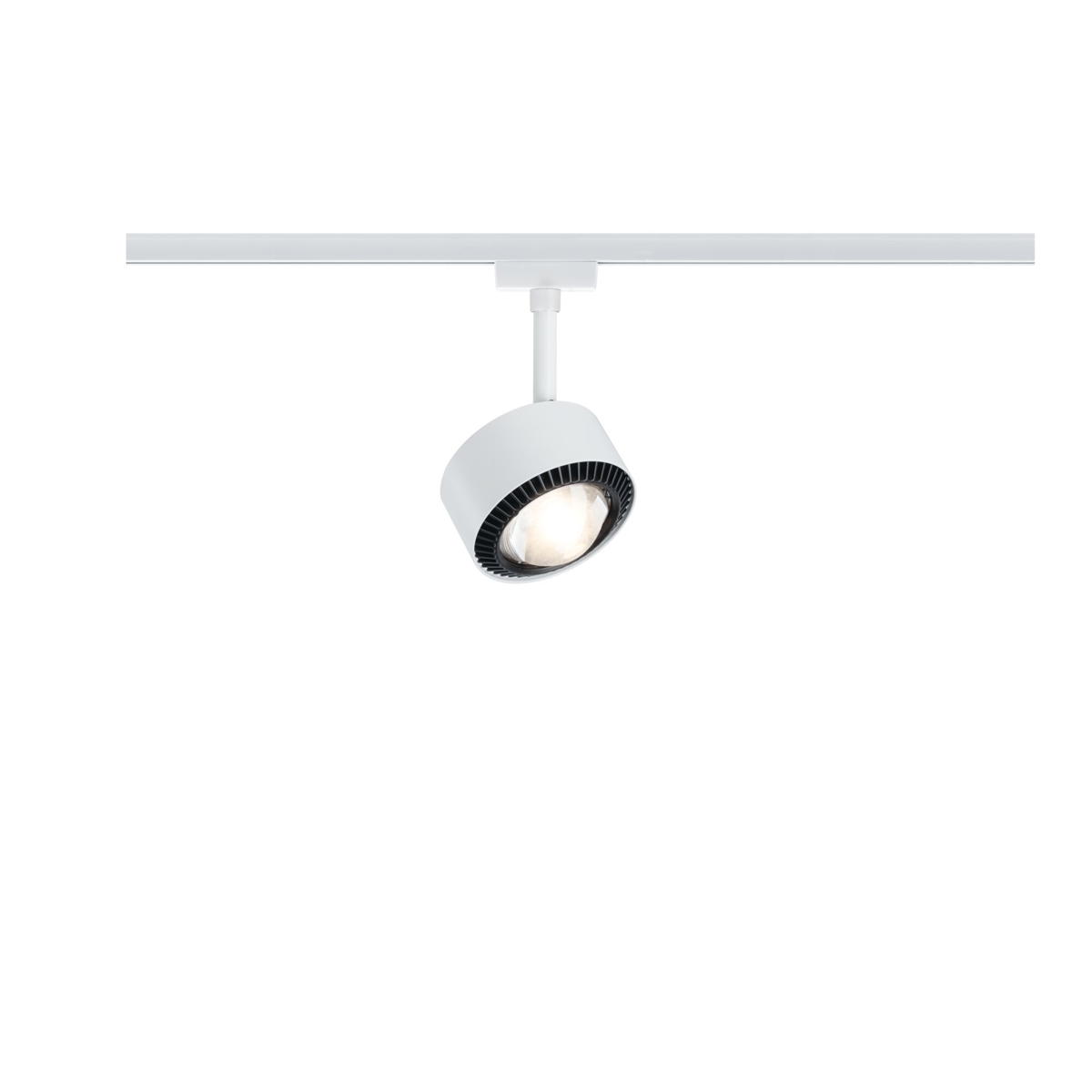 Paulmann URail LED Spot Aldan in Signalweiß und Schwarz 8W 500lm Produktabbildung 6